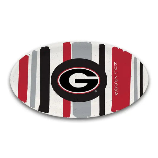 Magnolia Lane Ga 12" Oval Striped