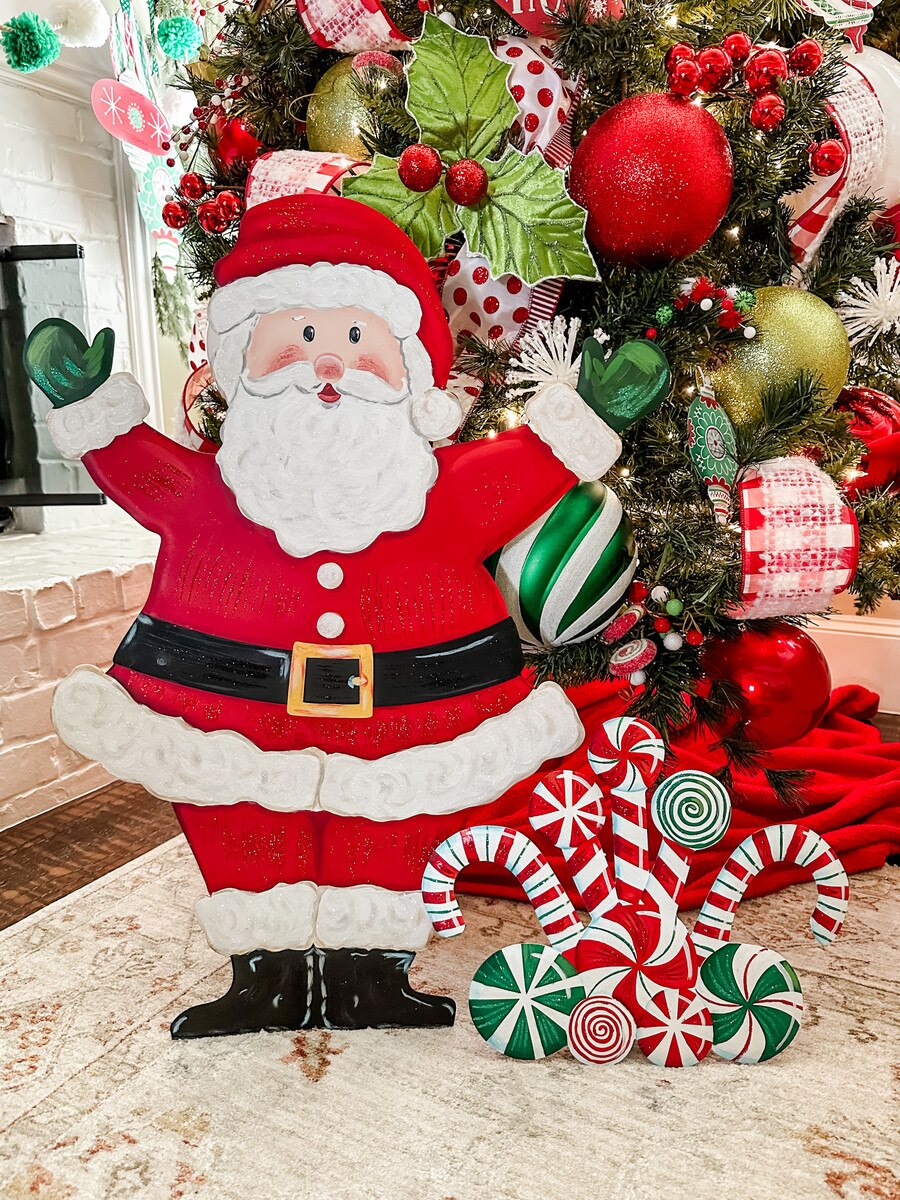 The Round Top Collection Joyful Santa