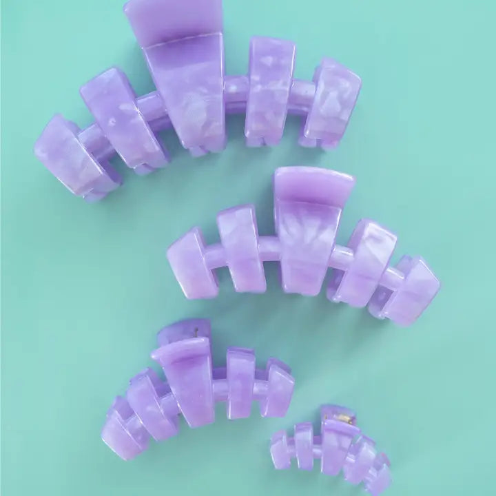 Teleties Classic Hair Clip | Small | Lavender Mist