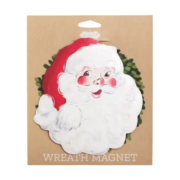 Mud Pie Santa Wreath Magnet