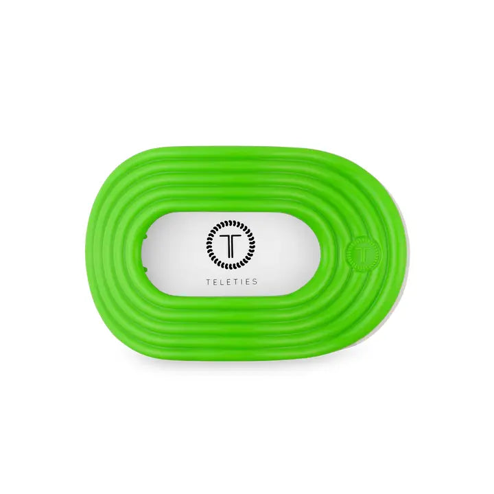 Teleties Flat Round Hair Clip | Medium | Glow For It