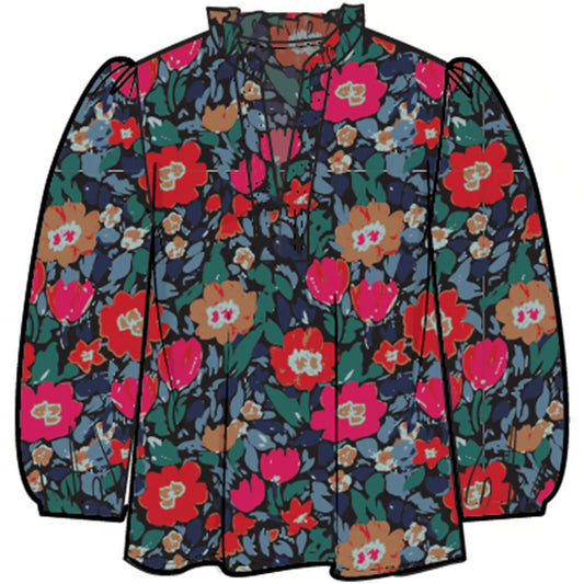MARY SQUARE Top Lainey Painted Tapestry