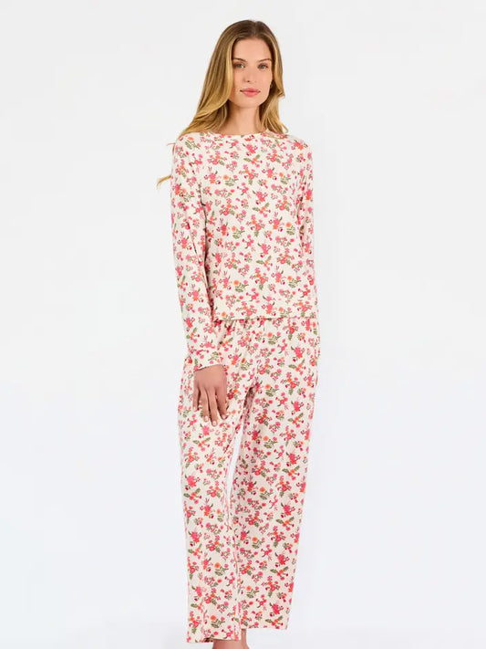 Mary Square Women's Annie Pants Set | Mistflower Berry