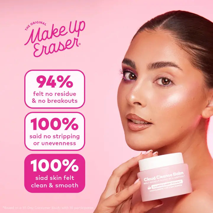 The Original MakeUp Eraser Cherry Cloud Cleanse Balm | Emulsifying Korean Melt - 50ml