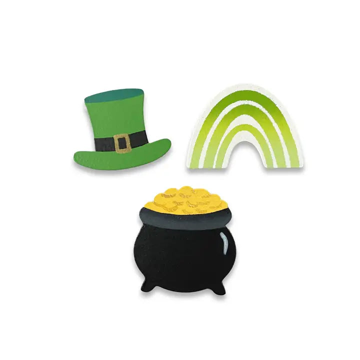 Roeda Studio Pot O' Gold Magnets S/3, St. Patrick's Day Decor, Calendar