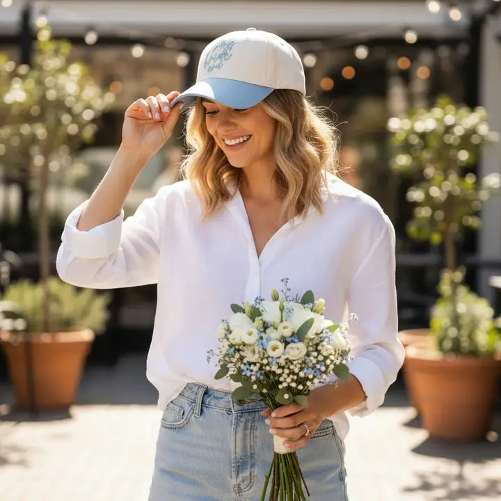 The Darling Effect Classic Canvas Hat–in My Bride Era