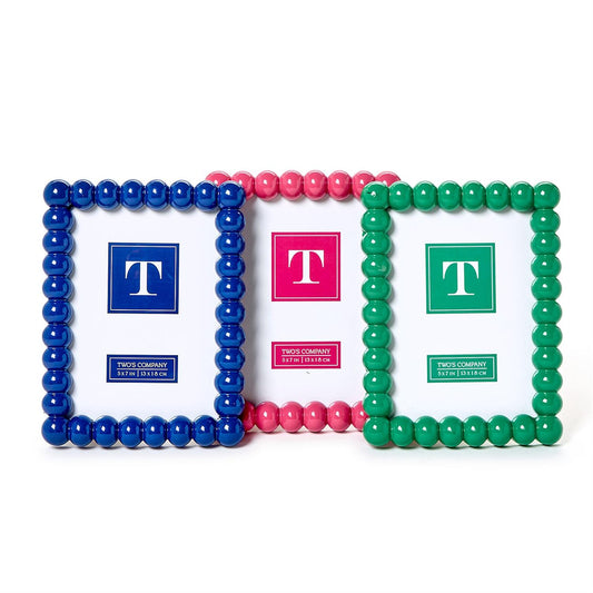 Two's Company Hobnail 5" x 7" Photo Frame