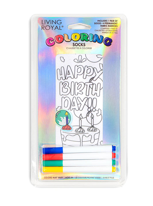 Living Royal Coloring Socks