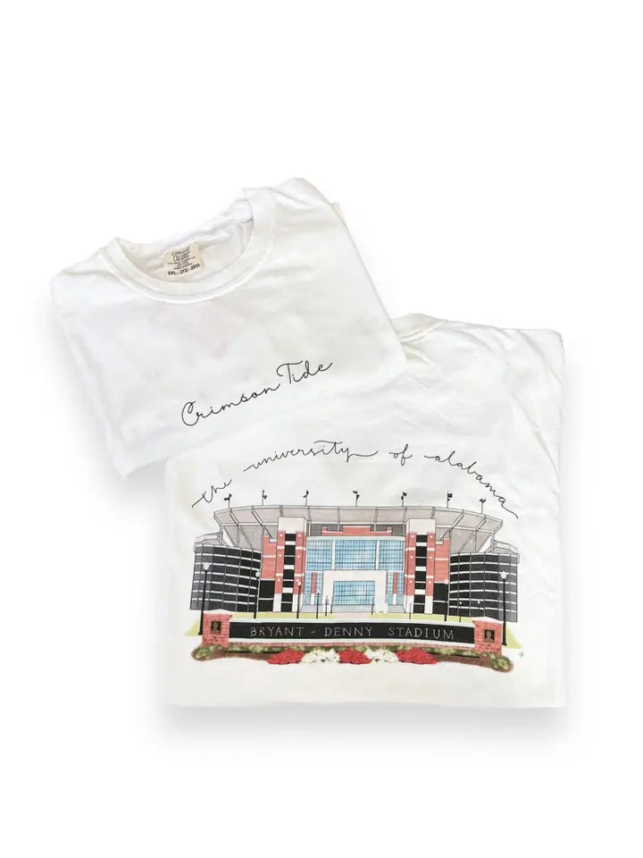 Hand Made Alabama-Alabama Bryant Denny Stadium