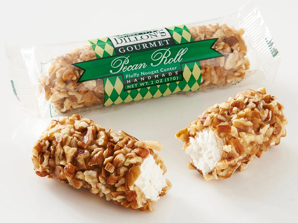 Dillon's Gourmet Pecan Log Roll, Handmade,  2 oz.