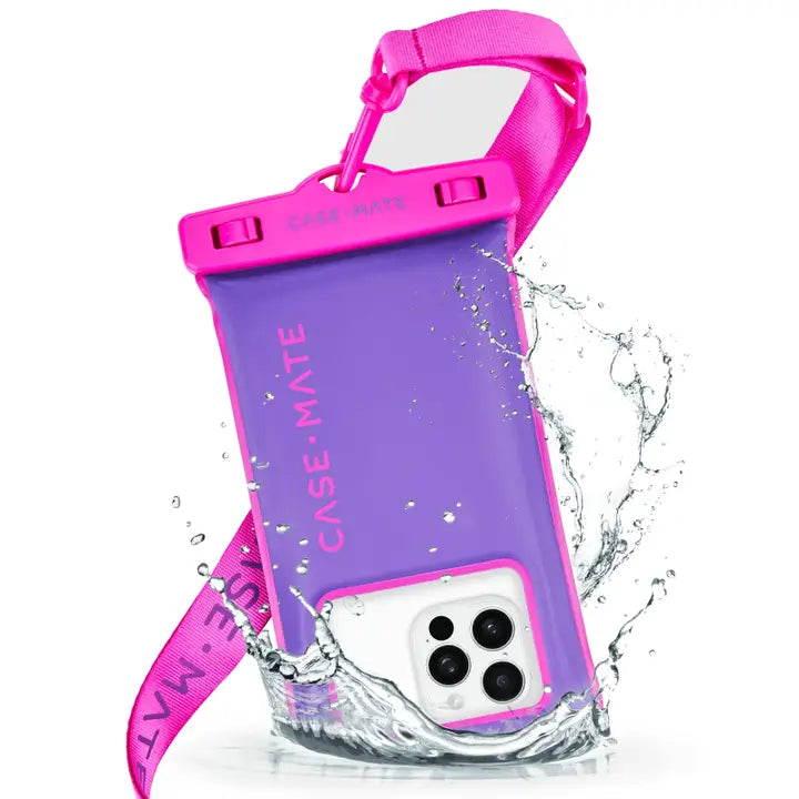 Case-Mate Waterproof Floating Phone Pouch-Purple Paradise