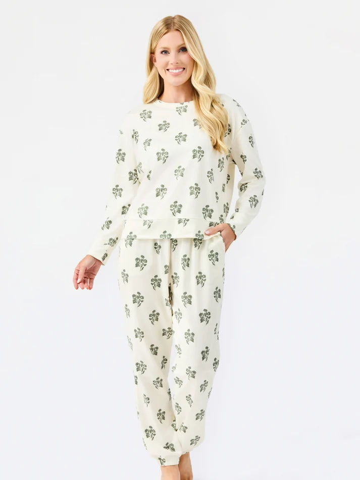 Mary Square Sophie Jogger Set | Moonlit Grace Ivory
