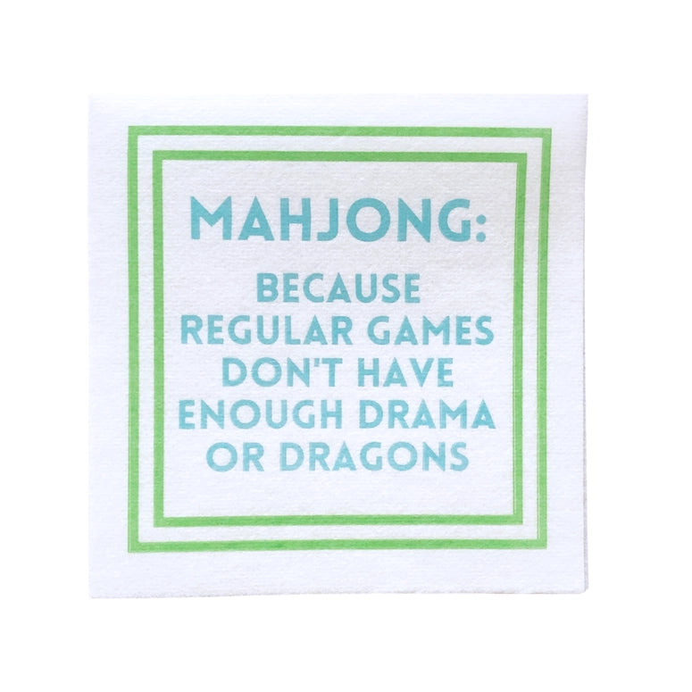 My Fair Mahjong Napkins