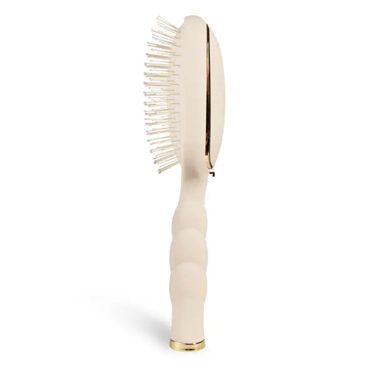 Teleties Detangler Hair Brush For Medium Hair - Tan