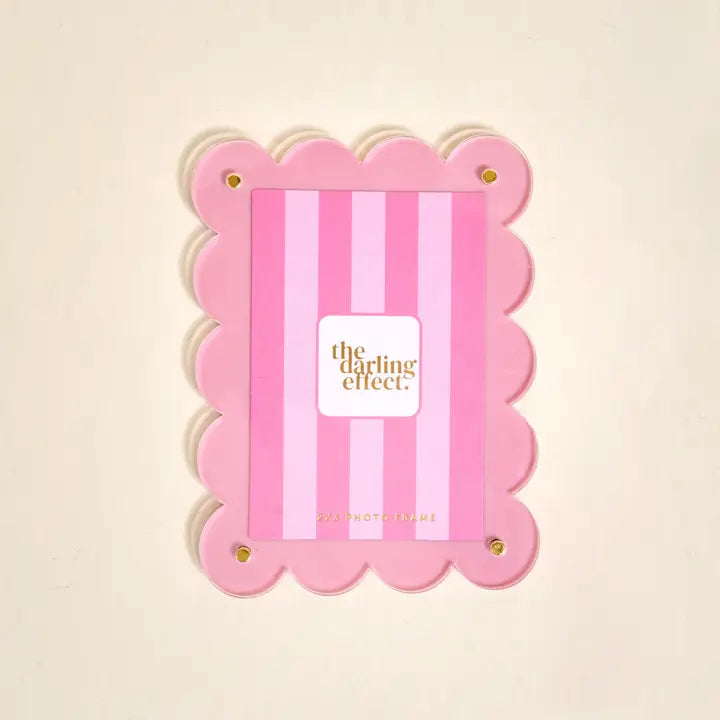 The Darling Effect Mini Acrylic Picture Frame Magnet–Blush