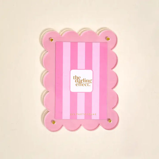 The Darling Effect Mini Acrylic Picture Frame Magnet–Blush