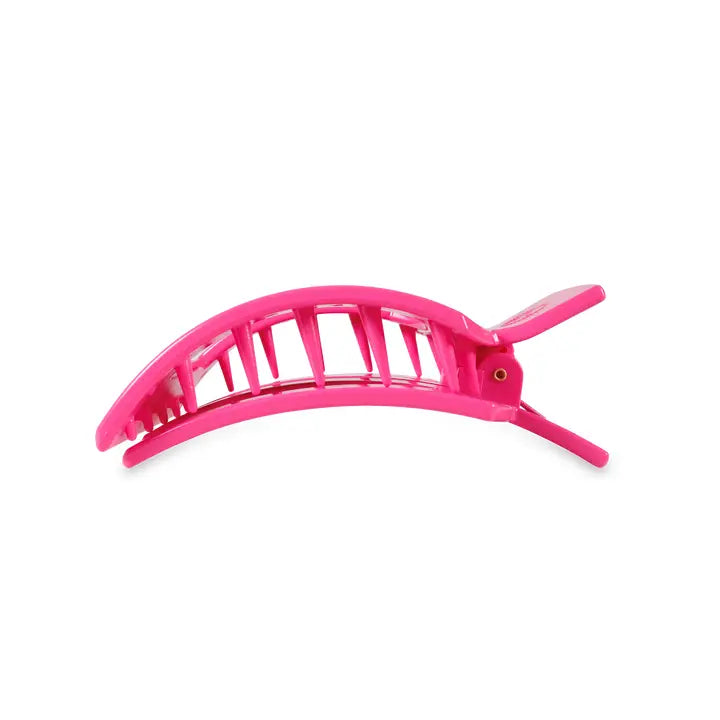 Teleties Flat Square Hair Clip | Large | Tropical Punch