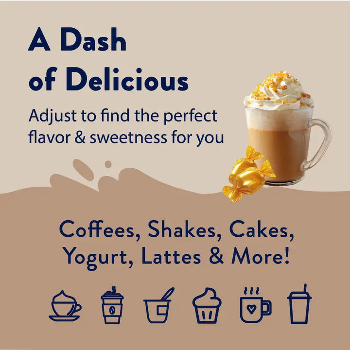 Jordan's Skinny Mixes Sugar Free Butterscotch Syrup - 750ml