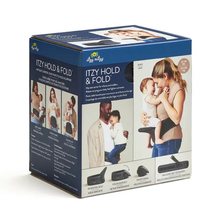 Itzy Ritzy Hold & Fold™ - Hip Seat Carrier