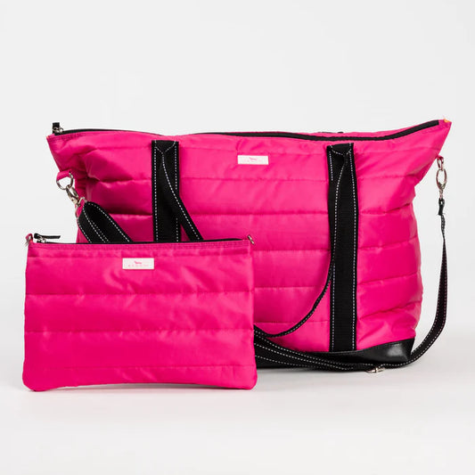 SCOUT TRIPLE ADVISOR TRAVEL BAG-PINK PUFFER