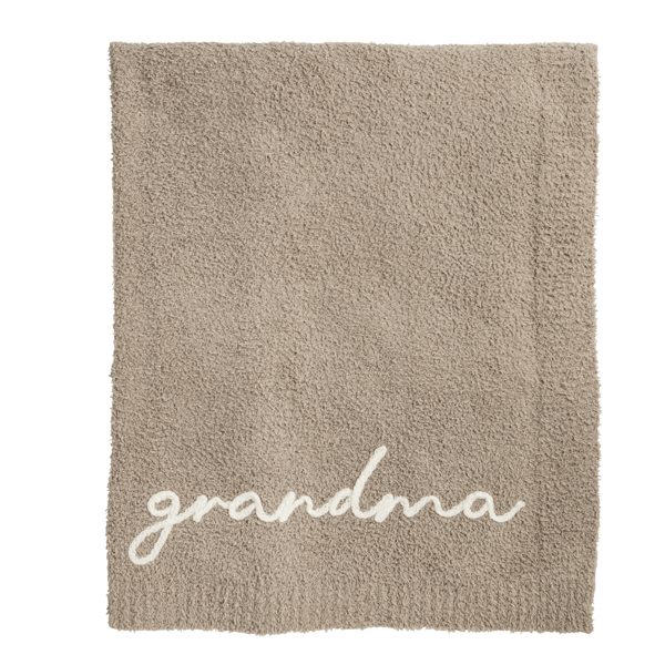 MUD PIE GRANDMA BLANKET