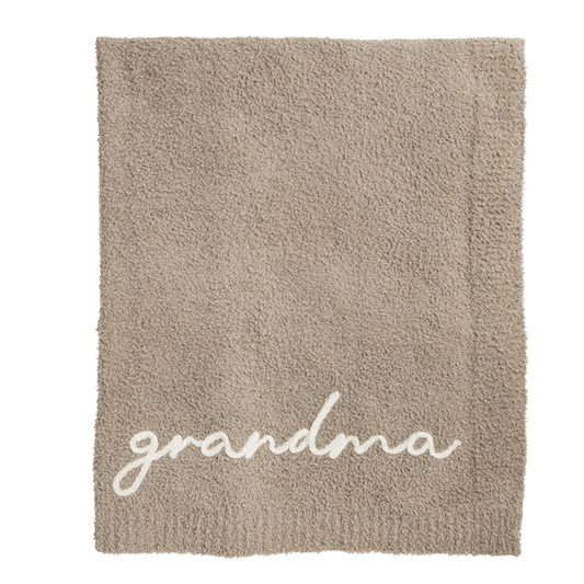 MUD PIE GRANDMA BLANKET