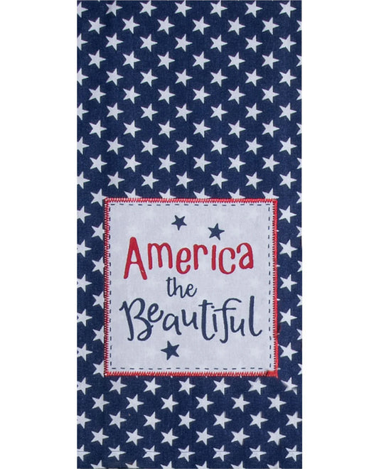 Kay Dee America the Beautiful Tea Towel