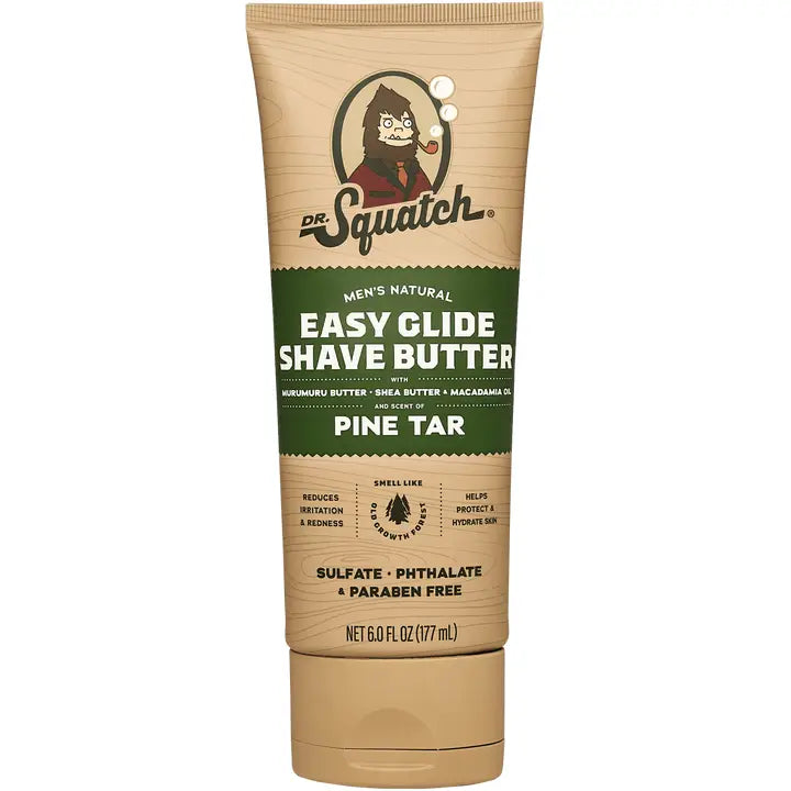 Dr. Squatch Easy Glide Shave Butter Pine Tar