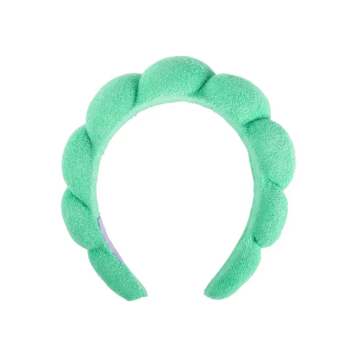 Cait + Co Plush Spa Headband - Emerald | Gem Collection