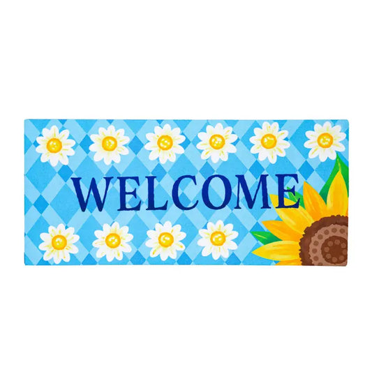 Evergreen Enterprises Bless Our Home Sunflowers Sassafras Switch Mat
