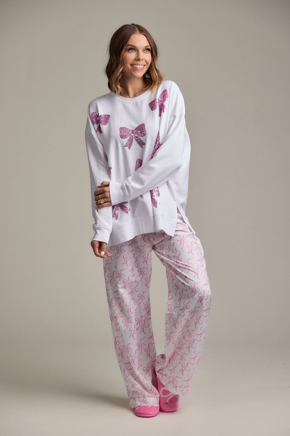 MUD PIE VALENTINE'S PAJAMA PANTS