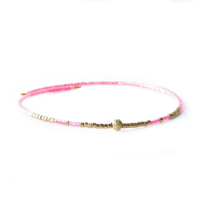 Lenny & Eva Sprinkles Bangle-Hot Pink