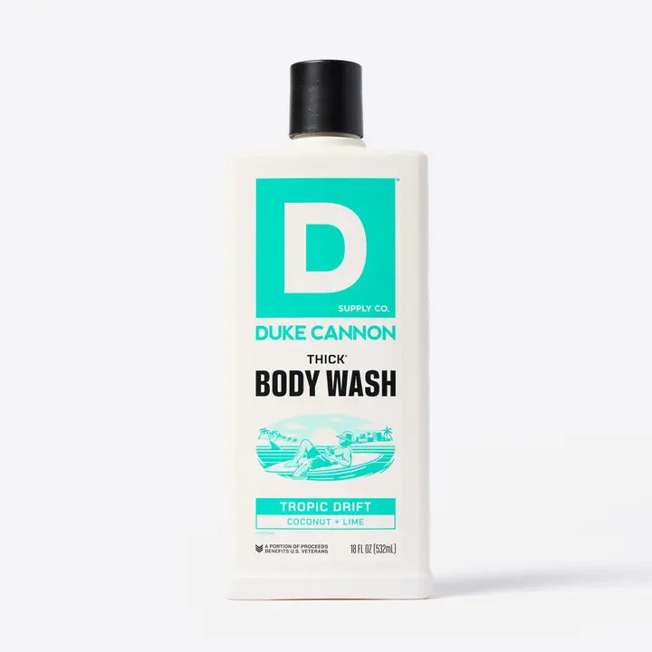 Duke Cannon Body Wash - Tropic Drift 18oz