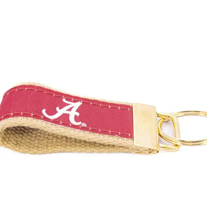 Zep-Pro Alabama Crimson Tide Collegiate Woven Ribbon Key Chain