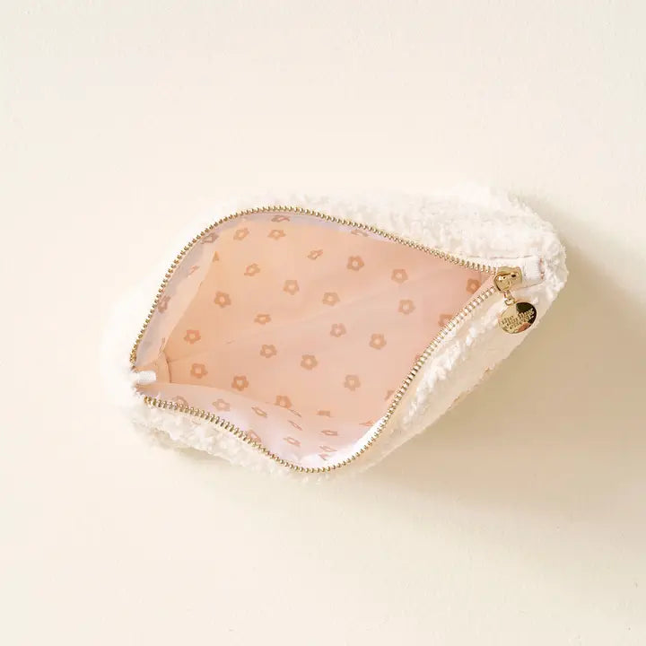 The Darling Effect Cream Teddy Pouch - Baby