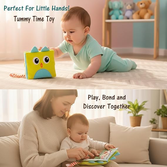 Farm Infants Toy – Chicken Soft Crinkle Books