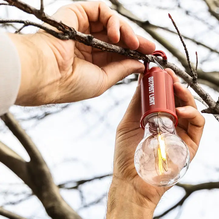 Bunk House Outpost Light Rechargeable Vintage Hanging Light