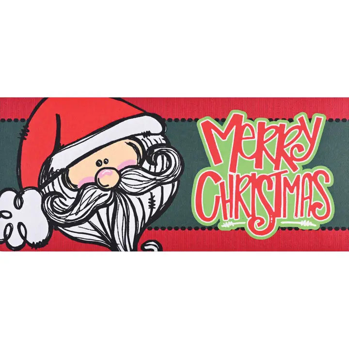 Dicksons Doormat Insert Santa Merry Christmas