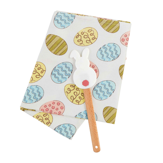 MUD PIE EGG TOWEL AND UTENSIL SET