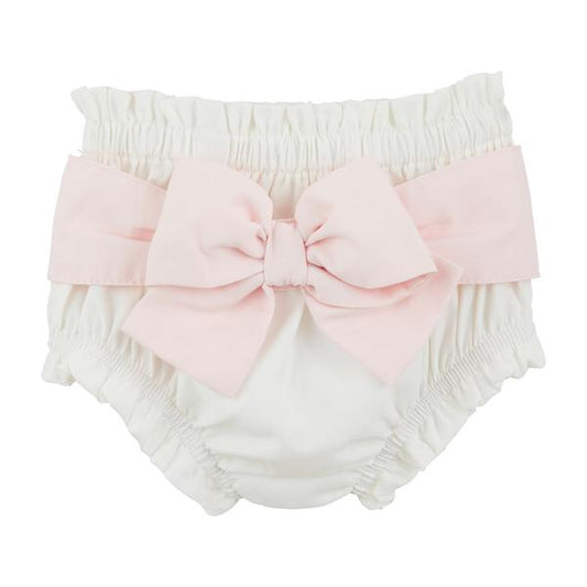 MUD PIE WHITE DIAPER COVER