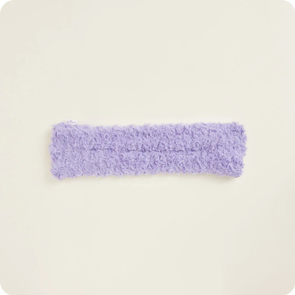 Curly Purple Warmies Neck Wrap