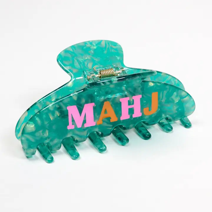 The Darling Effect Word Up Claw Clip–Mahj