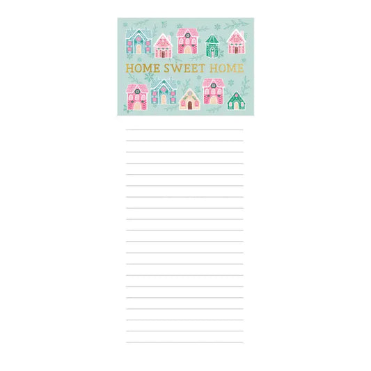 Mary Square Magnetic Notepad Home Sweet Home