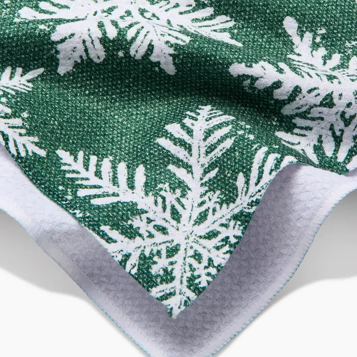 Geometry Snowy Days Green
