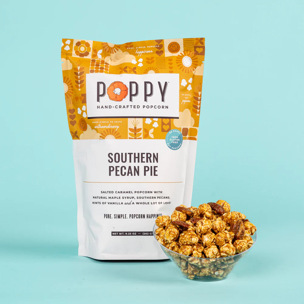 Poppy Popcorn Southern Pecan Pie