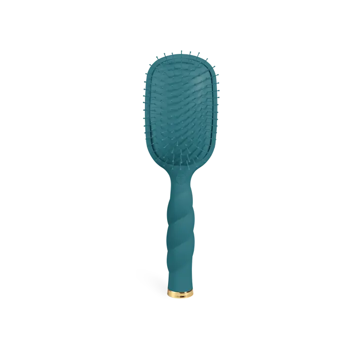 Teleties Detangler Hair Brush For Medium Hair - Teal with It