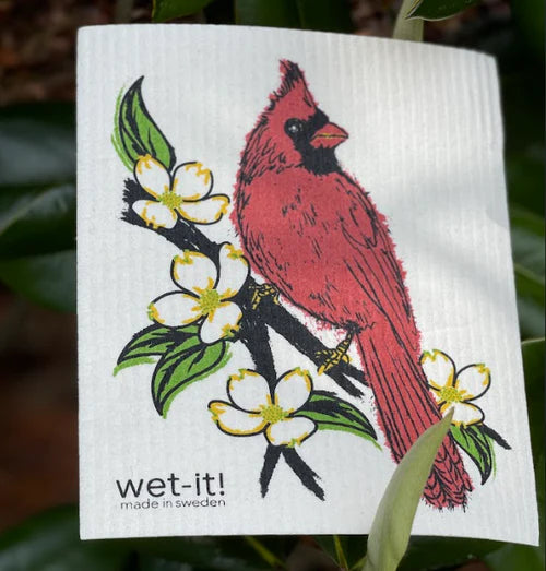 WET IT! NORTHERN RED CARDINAL