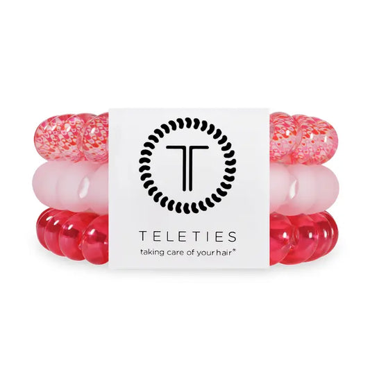 Teleties Spiral Hair Coils | Large | Love You, Mean It!