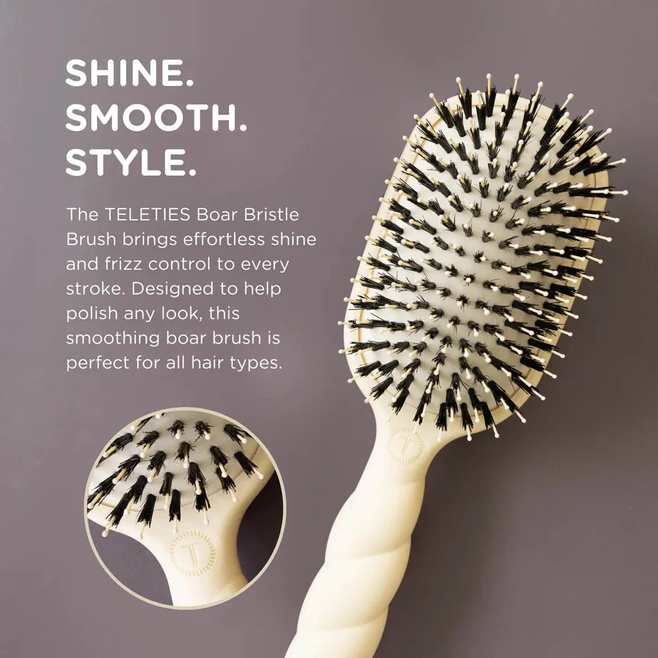 TELETIES BOAR HAIR BRUSH