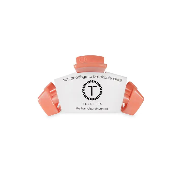 Teleties Classic Hair Clip | Tiny | Dreamsicle